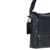 Exquisite Ashwood Leather Cross Body Bag for Women Navy: G-17