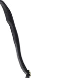 Elegant Ashwood Leather Unisex Crossbody Bag Black: G-19