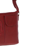Exquisite Ashwood Leather Cross Body Bag for Women Red: G-17
