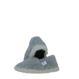 Soft and Cosy Full Woollen Unisex Indoor Slippers in Lt Grey: Pantofole