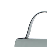 Elegant Ashwood Leather Handbag with Detachable Crossbody Strap Sage: 64731