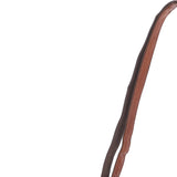 Elegant Ashwood Leather Unisex Crossbody Bag Honey: G-19