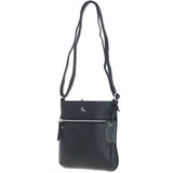 Ashwood Women's Leather Shoulder Bag Black: Edinburgh