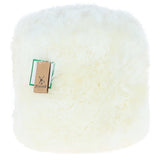 Fenland Sheepskin Pouffe Stool Natural: FF-POUFFE