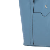 Ashwood Elegant Ladies Leather Shoulder Bag Denim: 64668