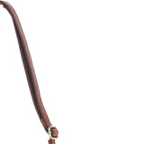 Elegant Ashwood Leather Unisex Crossbody Bag Honey: G-19