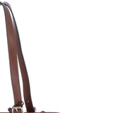 Elegant Shoulder Bag with Adjustable Straps 2 Tone Tan: 64562