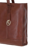 Exquisite Ashwood Leather Tote Bag Cognac: Beth