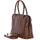 Large Leather Handbag Bridge/vt : Gina