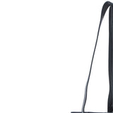 Ashwood Elegant Ladies Leather Shoulder Bag Black: 64668