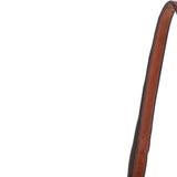 Elegant Ashwood Leather Unisex Crossbody Bag Honey: G-19