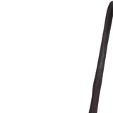 Leather Crossbody Bag with Adjustable Strap Brown: Audrey