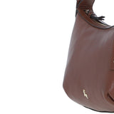 Ashwood Leather Shoulder Bag 2 Tone Tan: 64732