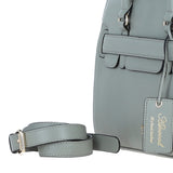 Ashwood Leather Handbag with Detachable Crossbody Strap Sage: 64747