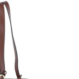 Elegant Shoulder Bag with Adjustable Straps 2 Tone Tan: 64562