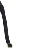 Elegant Ashwood Leather Unisex Crossbody Bag Black: G-19
