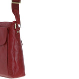 Exquisite Ashwood Leather Cross Body Bag for Women Red: G-17