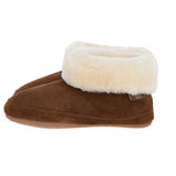 Sheepskin Slippers Chestnut: LADIES BOOTYS