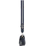 Ashwood Real Leather Flapover Crossbody Bag Cotswold Navy: 64295