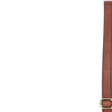 Elegant Ashwood Leather Unisex Crossbody Bag Honey: G-19