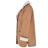 Women's Sheepskin Coat Biscuit Tan: KB 265