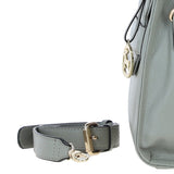 Elegant Ashwood Leather Handbag with Detachable Crossbody Strap Sage: 64731