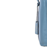 Ashwood Elegant Ladies Leather Shoulder Bag Denim: 64668