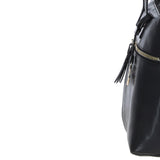 Ashwood Sleek Leather Tote Bag Black: Amelia