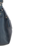 Ashwood Ladies Leather Shoulder Bag Navy: AJ1