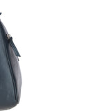 Ashwood Ladies Leather Shoulder Bag Navy: AJ3