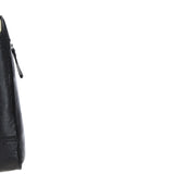 Elegant Ashwood Leather Unisex Crossbody Bag Black: G-19