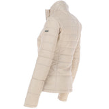Women's Leather Jacket Beige: Anita