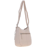 Ashwood Leather Ladies Hobo Shoulder Bag Mushroom: Shannon