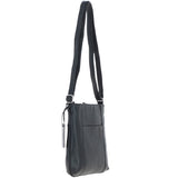 Ashwood Women's Leather Shoulder Bag Black: Edinburgh