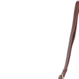 Ashwood Leather & Harris Tweed® Cloth Large Satchel Bag with Twist Lock Tan/Watch: TW-35-04-TW