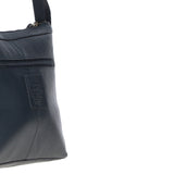 Ashwood Ladies Leather Shoulder Bag Navy: AJ1