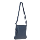 Ashwood Women's Leather Shoulder Bag Navy: Edinburgh