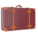 Ashwood Vintage Leather Trunk Red: VIN-22
