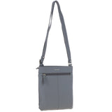 XSpirit' Leather Crossbody Bag Charcoal Grey: 63033/CB4