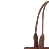 Ashwood Leather & Harris Tweed® Cloth Genuine Leather Shoulder Bag Tan/Watch: TW-23-04-TW