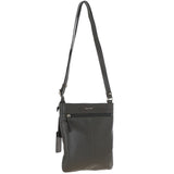 Ashwood Leather Crossbody Bag Khaki: 64033