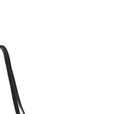 Leather Crossbody Bag with Adjustable Strap Black: Audrey