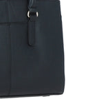 Ashwood Leather Handbag with Detachable Crossbody Strap Black: 64747