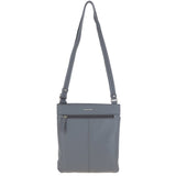 XSpirit' Leather Crossbody Bag Charcoal Grey: 63033/CB4