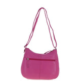 Ashwood Leather Ladies Hobo Shoulder Bag Berry: Shannon