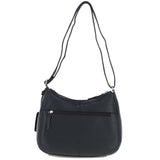 Ashwood Leather Ladies Hobo Shoulder Bag Black: Shannon