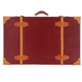 Ashwood Vintage Leather Trunk Red: VIN-22