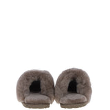 Women's Classic Suede Sheepskin Slippers Mink: Pippa