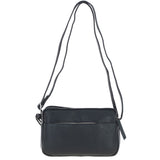 Ashwood Leather Crossbody X Shoulder Bag Black: Sterling