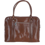 Large Leather Handbag Bridge/vt : Gina